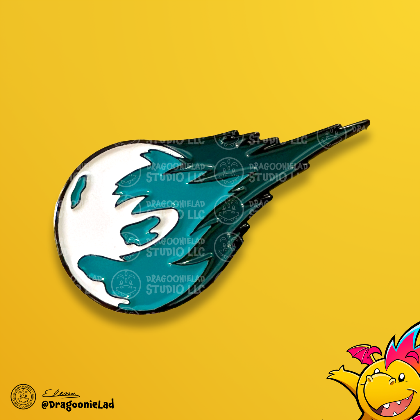 FF7 Meteor Pin Photo