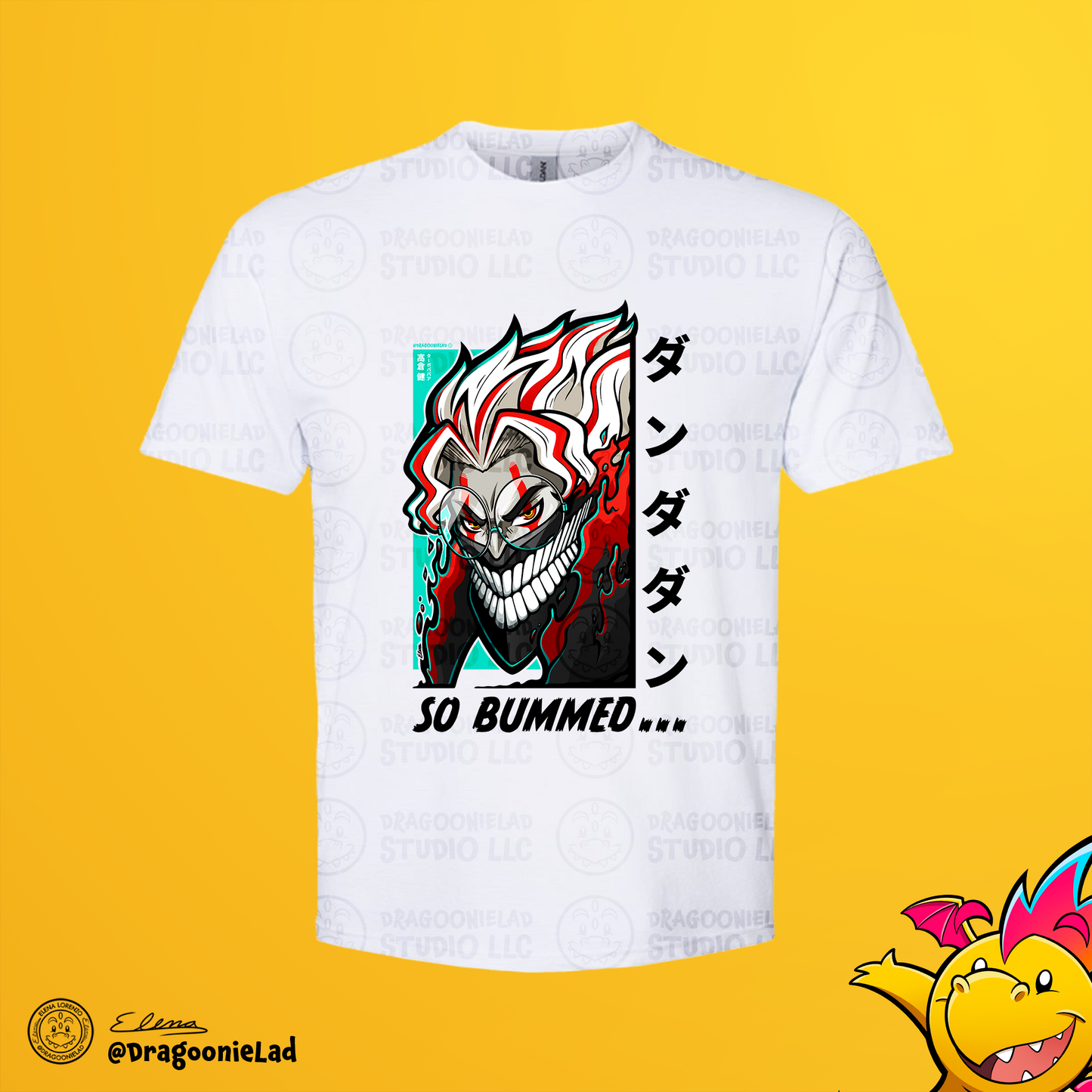Dan Da Dan Anime T-Shirt Front