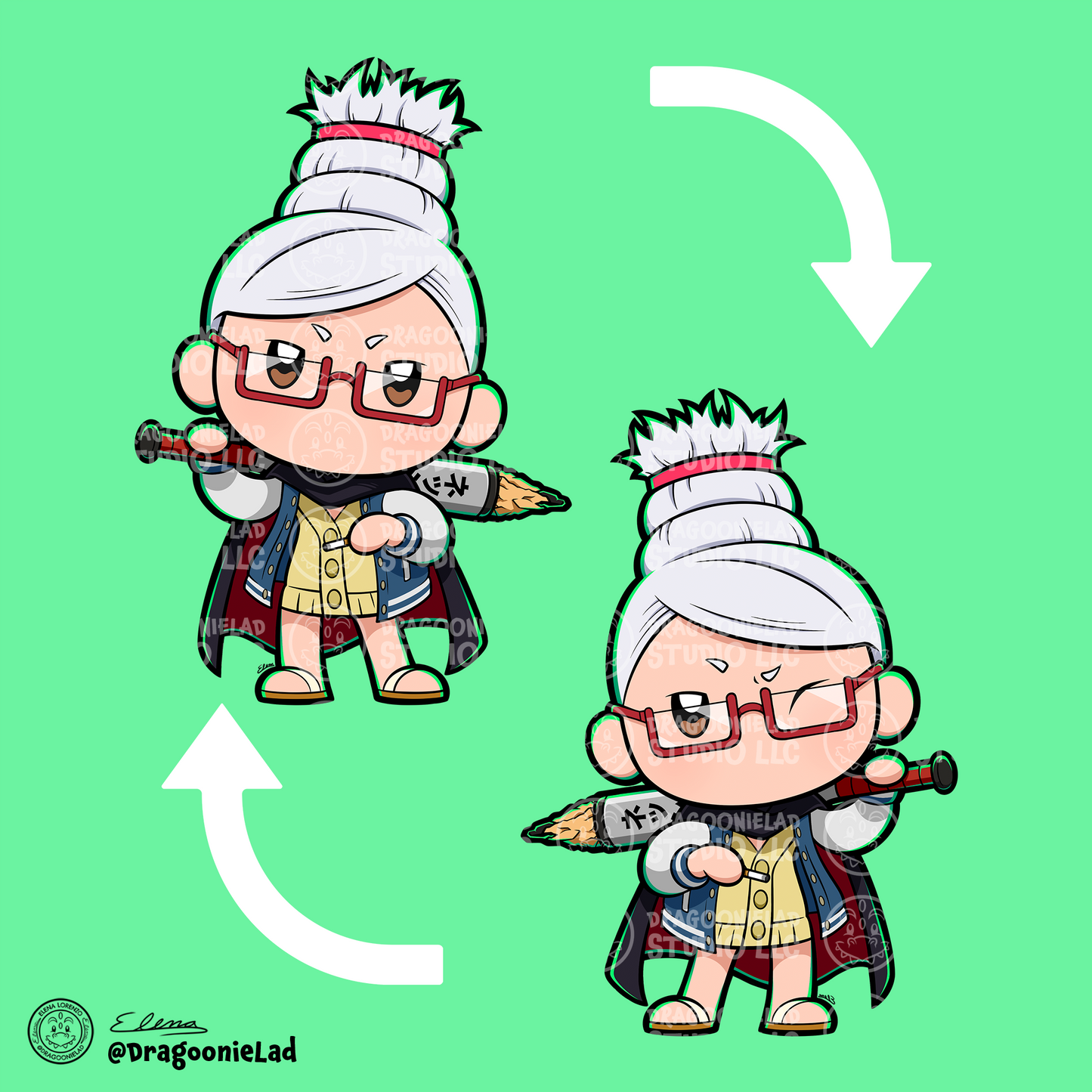 Dan Da Dan Standees Designs Seiko