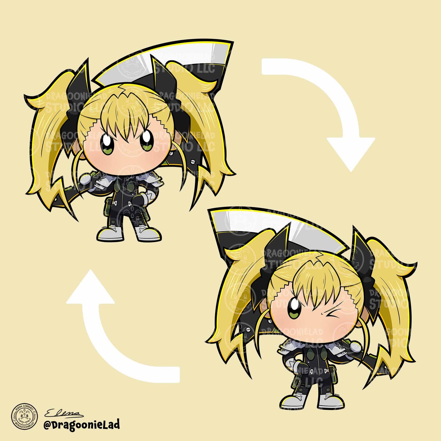 Kaiju Comrades - Super Chibs Kaiju No. 8 Acrylic Standees