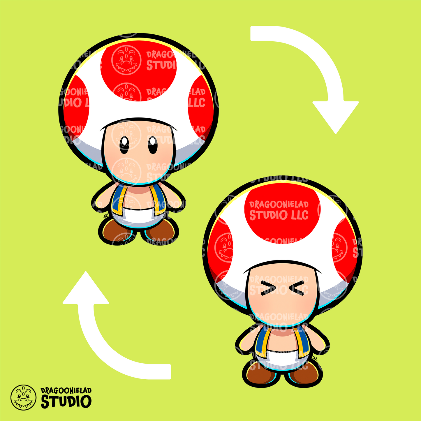 Super Kingdoms' Residents - Super Chibs Super Mario Charms