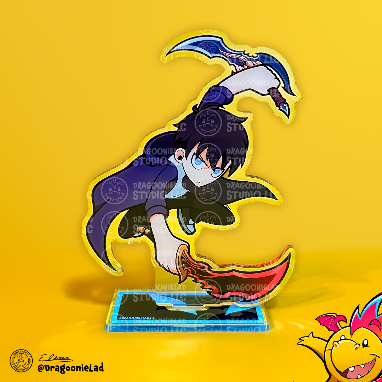 The Weakest Hunter - Tactica Solo Leveling Acrylic Standee
