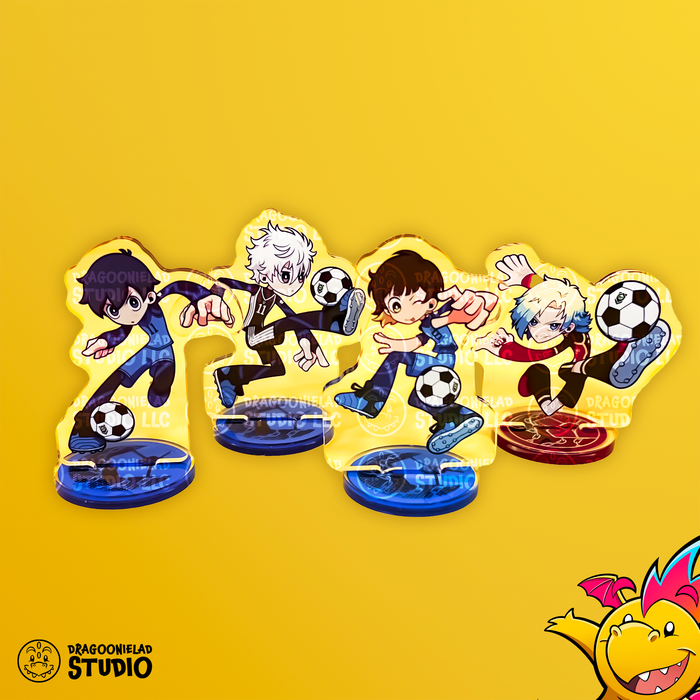 Japan's Best Striker - MINI Tactoonies Blue Lock Acrylic Standees