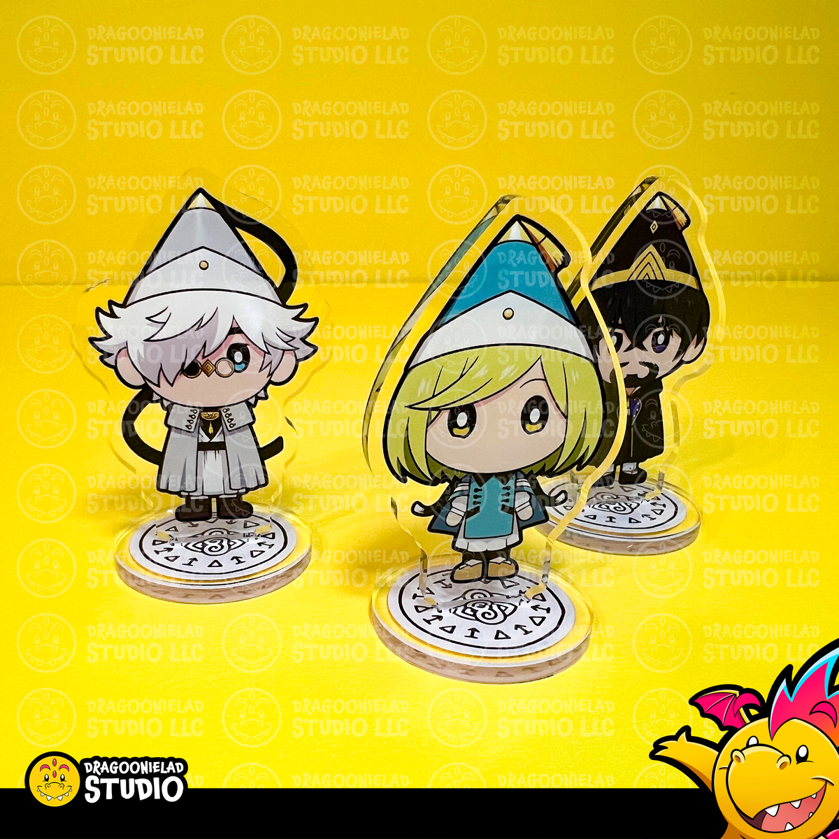 The Witches of Zozah TiniToonies - Witch Hat Atelier Acrylic Standees