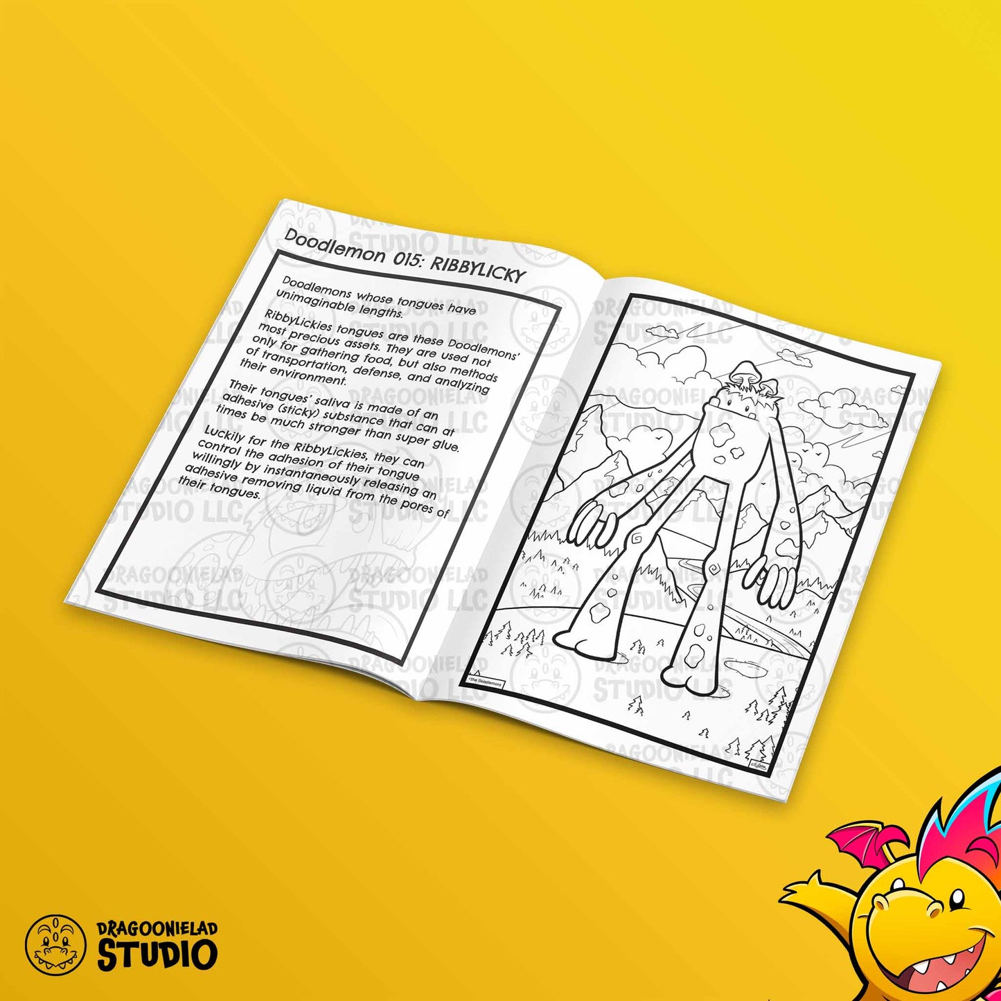 The Doodlemons: Coloring Book Vol. 1