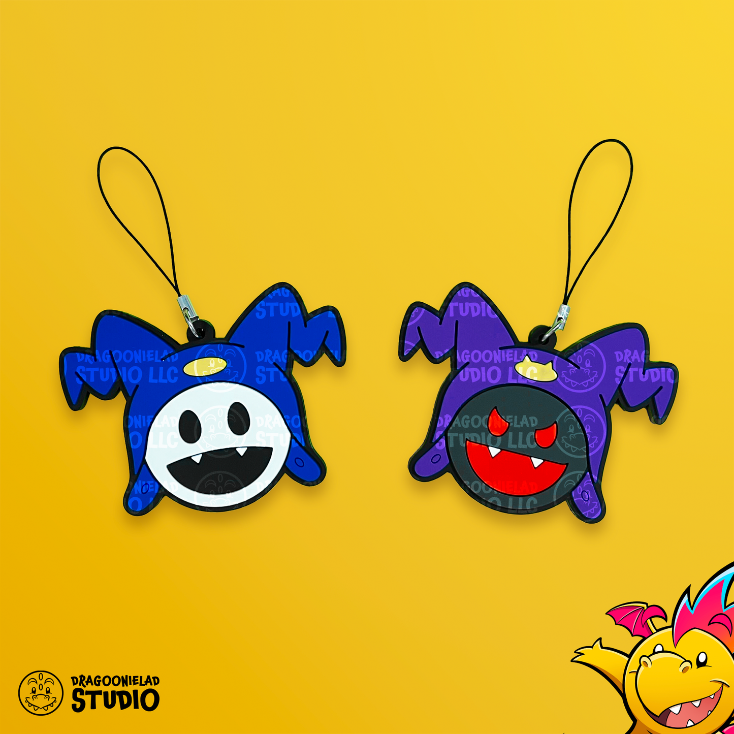 The Frost Order Twins - Jack Frost PVC Rubber Keychains/Charms