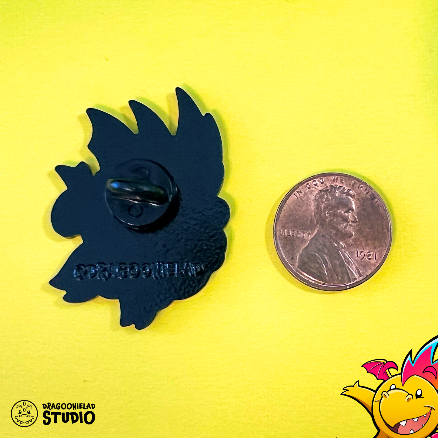 Flying Dragoonie - Soft Enamel Pin