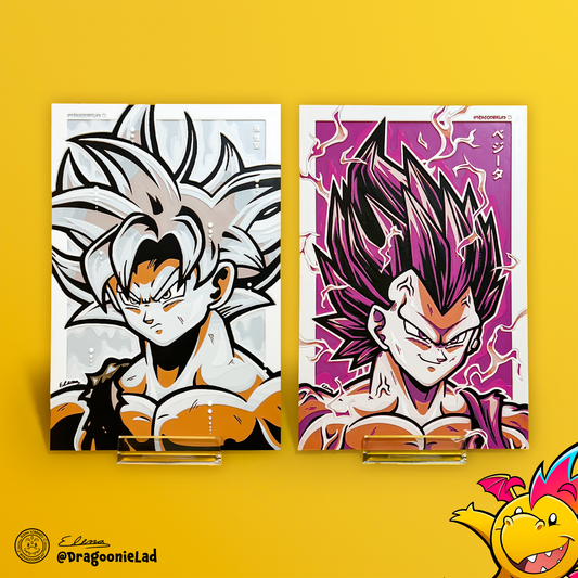Dragon Ball Z 3D Printed Art