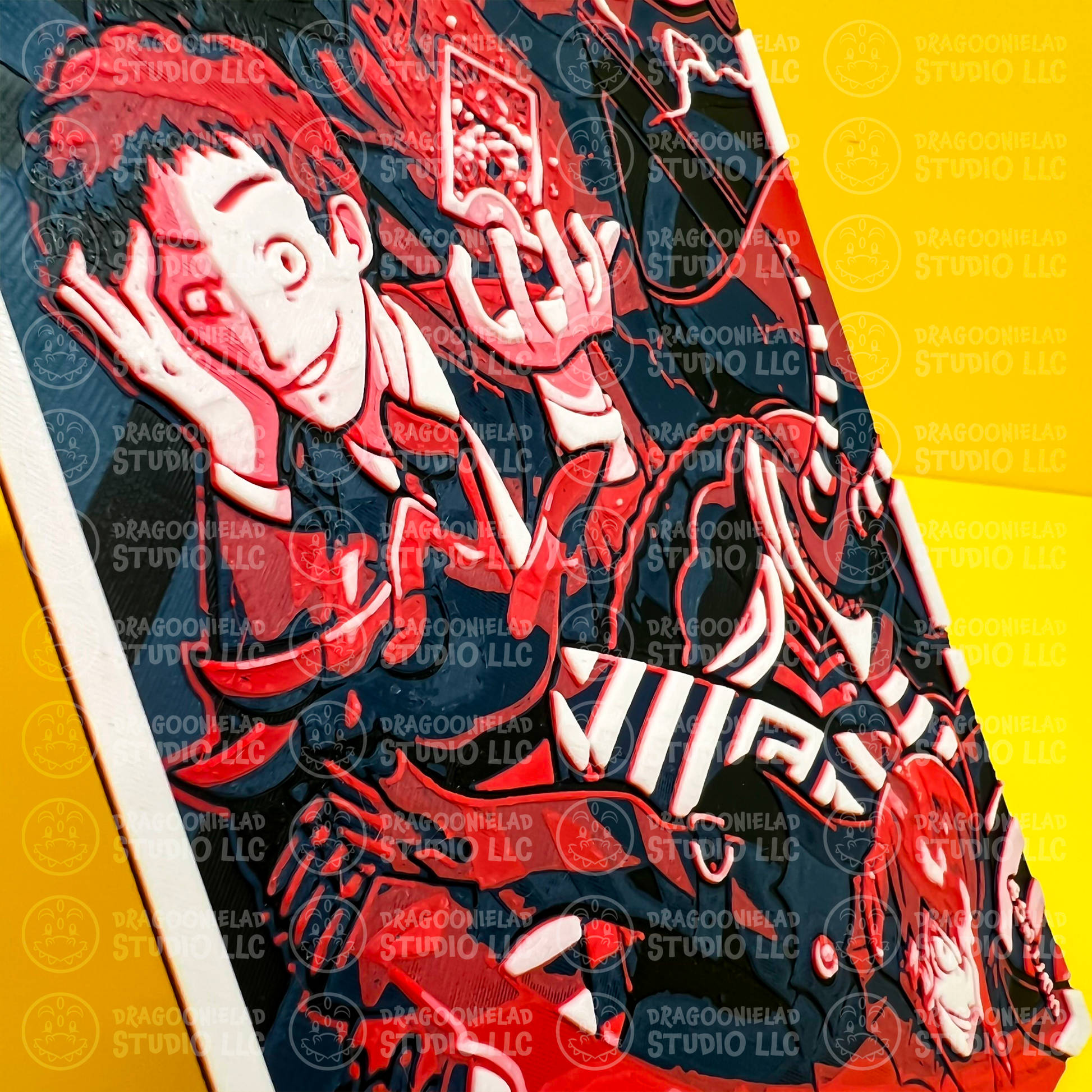 Persona 3D Printed Art Side