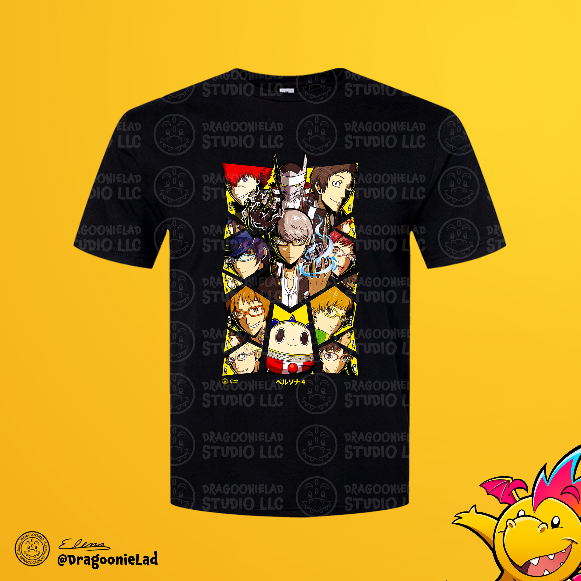 Persona 4 T-Shirt Front