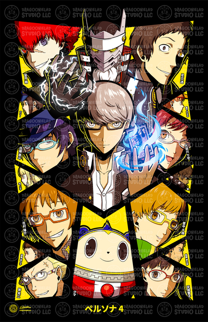 Persona 4 Print Design