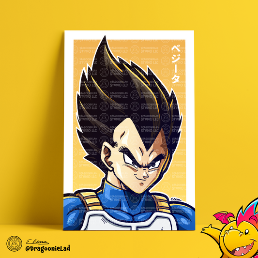 Vegeta Art Print