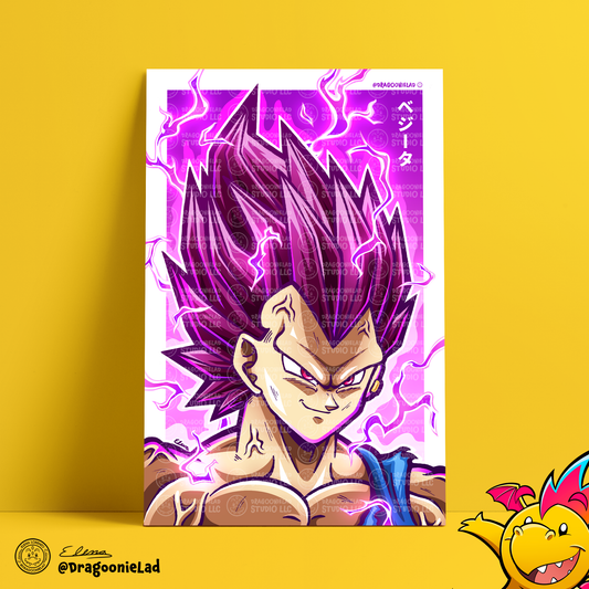 Ultra Ego Vegeta Art Print