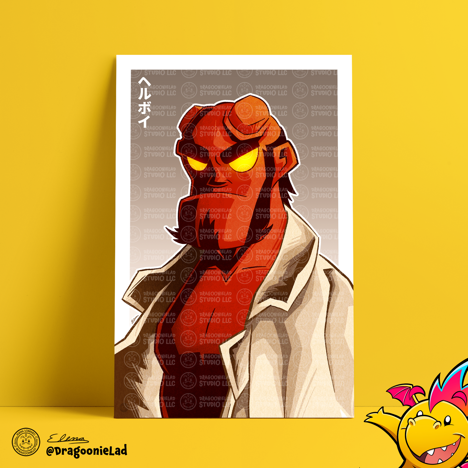 Hellboy Art Print 