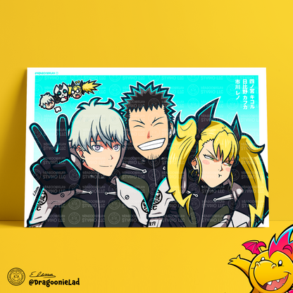 Kaiju No. 8 Art Print