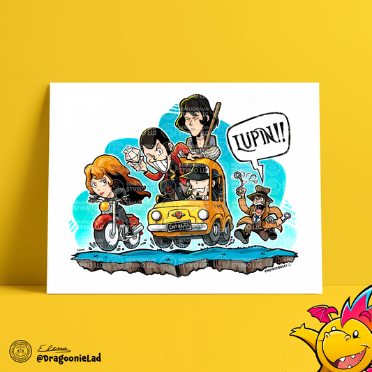 Lupin III Art Print