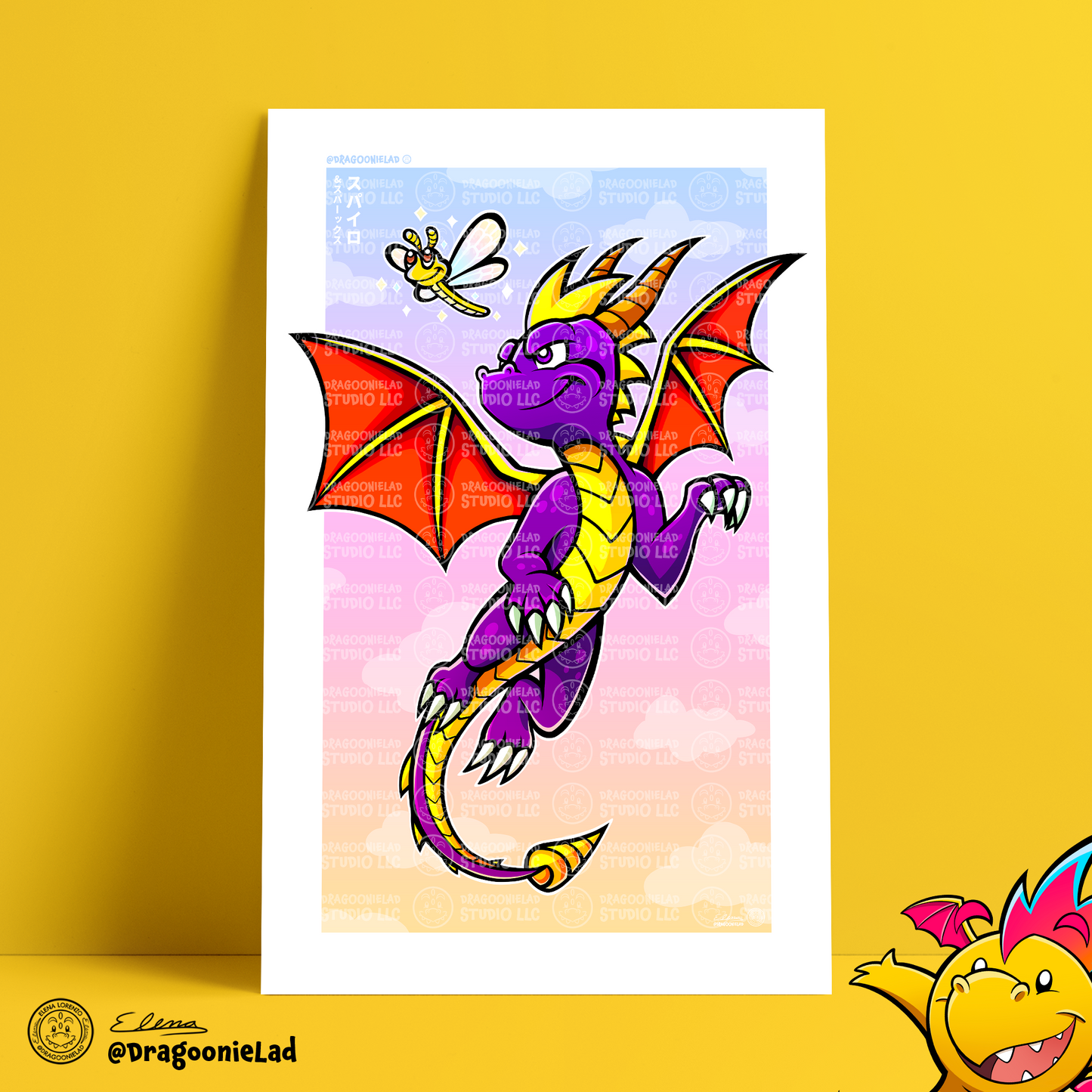 Spyro Art Print