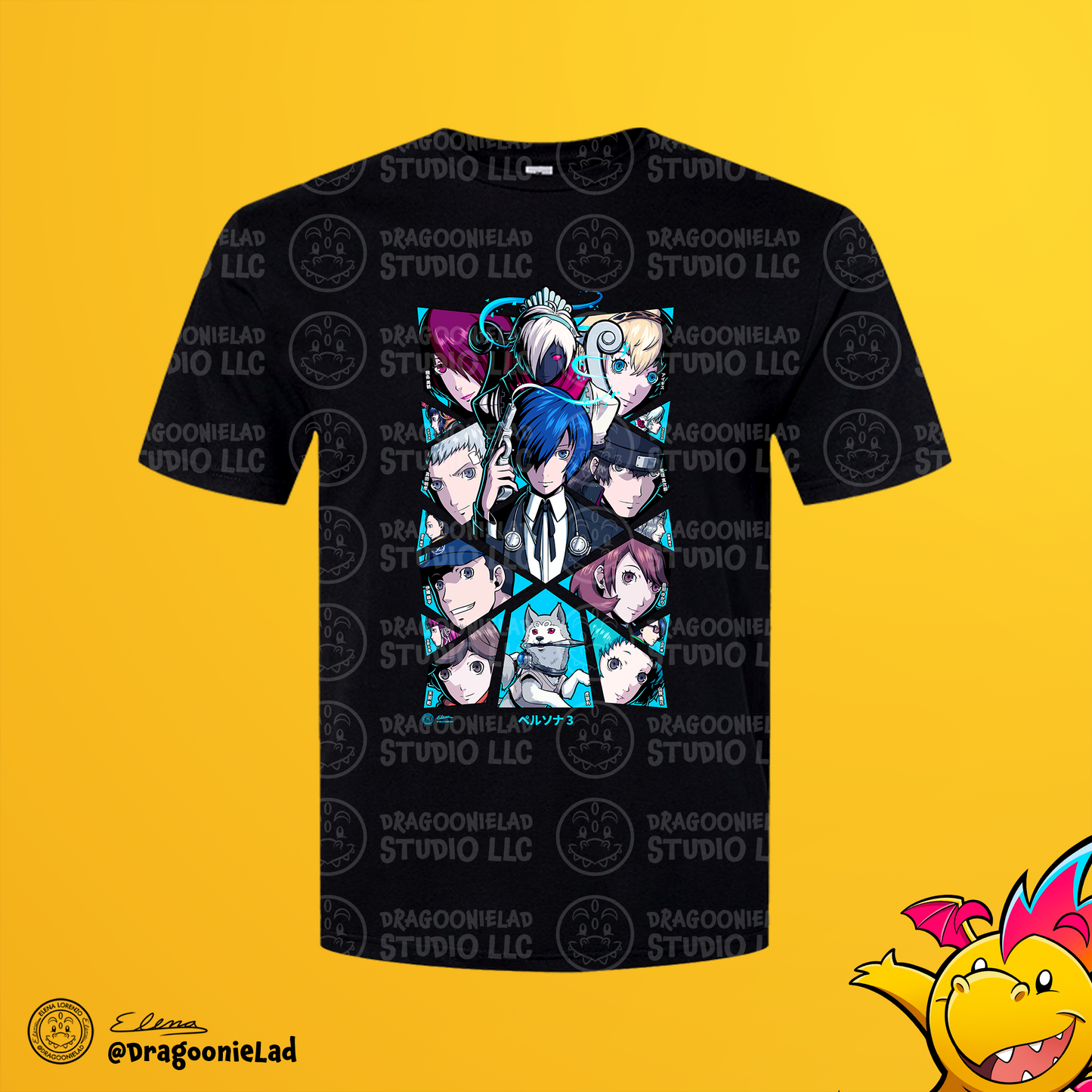 Persona 3 T-Shirt Front