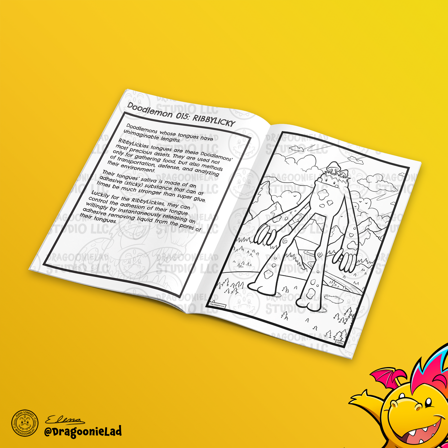 Monster Coloring Books Inside