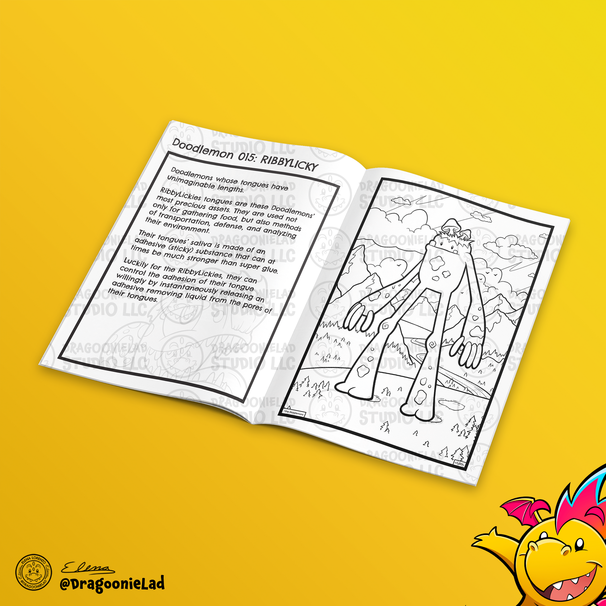 Monster Coloring Books Inside