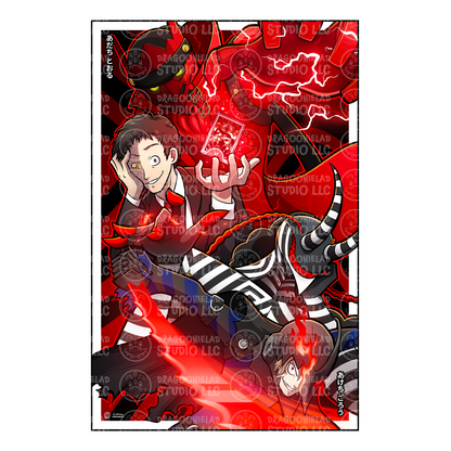 Persona 4 T-Shirt and Persona 5 T-Shirt Design