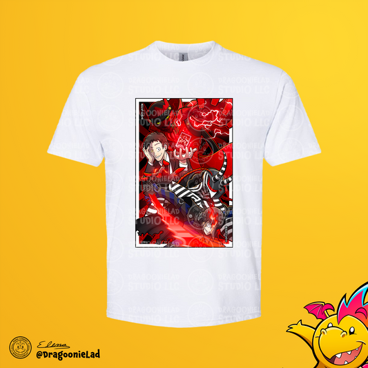 Persona 4 T-Shirt and Persona 5 T-Shirt Front