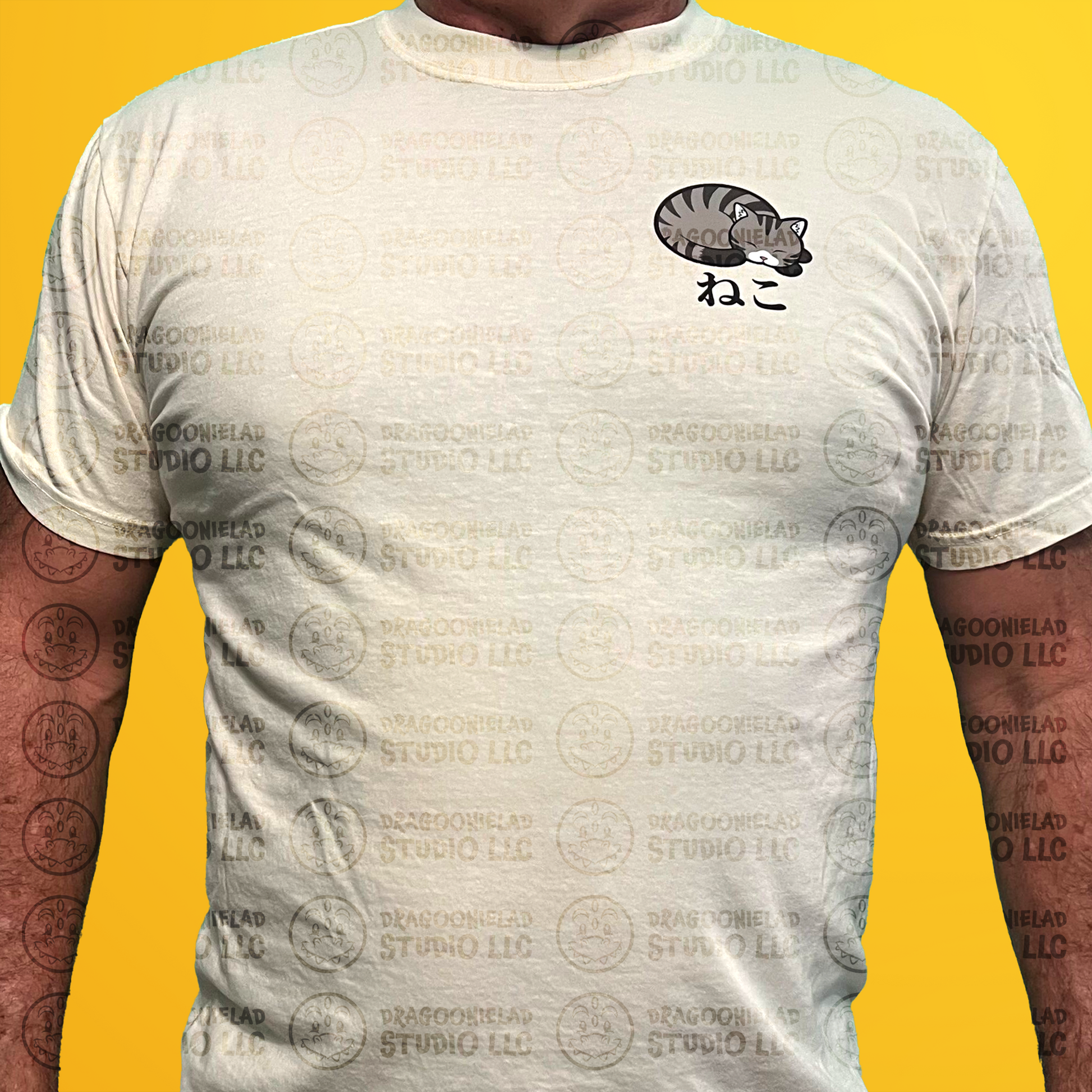Sleepy Cat T-Shirt Photo