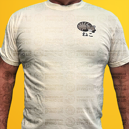 Sleepy Cat T-Shirt Photo