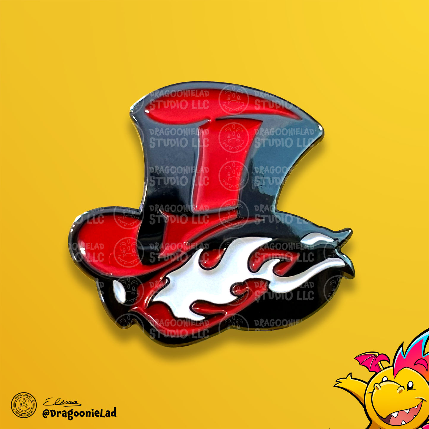 Phantom Thieves Logo Pin Photo