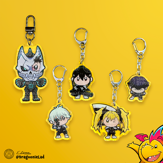 Kaiju No.8 Charms 