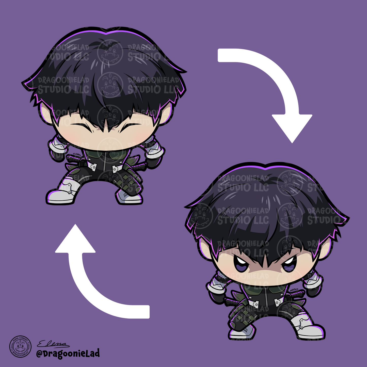 Kaiju No.8 Charms Hoshina