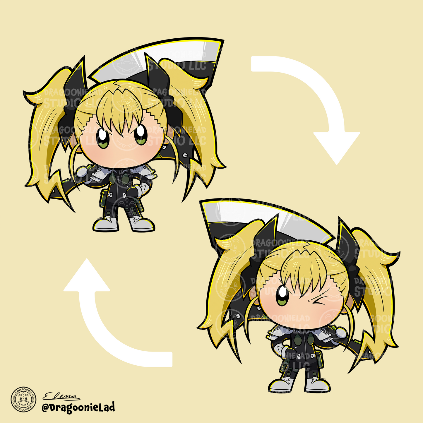 Kaiju No.8 Charms Kikoru