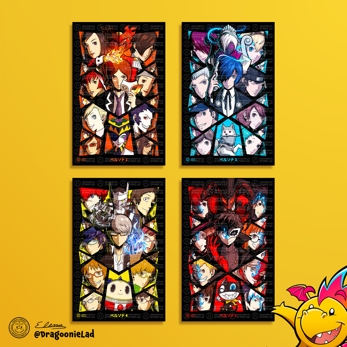 All-Out Attack! Persona Prints