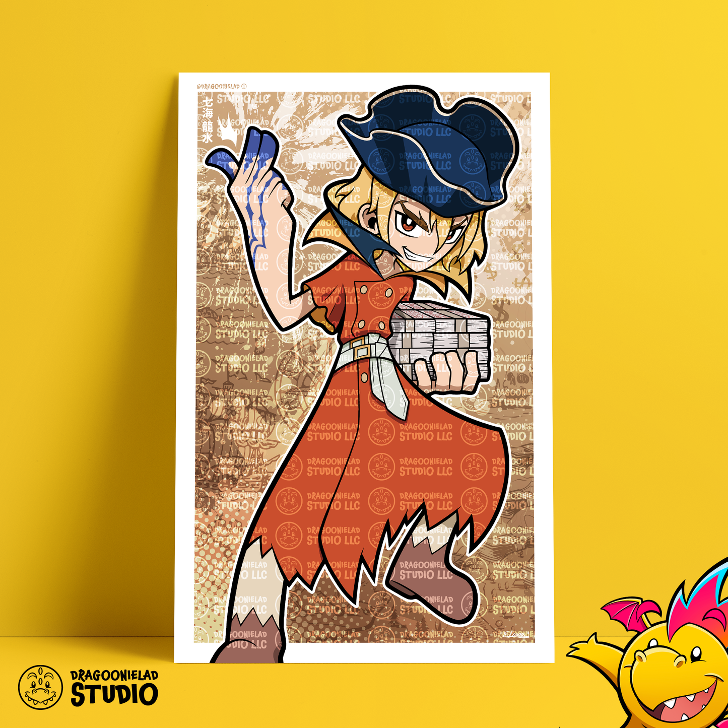 The Greedy Captain - Tactica Art Print
