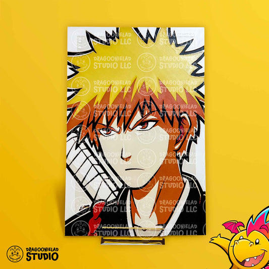 The Hollow Hero - Bleach 3D Printed Art