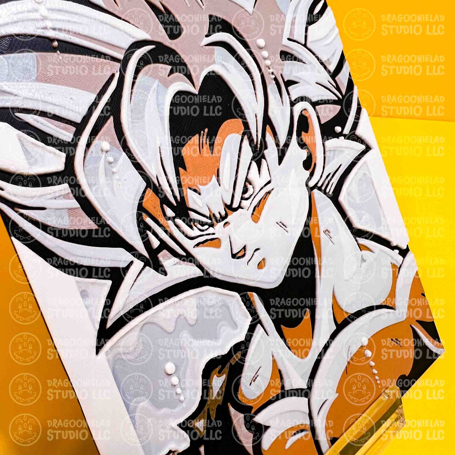 Ultra Saiyans - DBZ 3D Printed Art