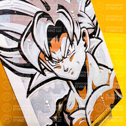 Ultra Saiyans - DBZ 3D Printed Art