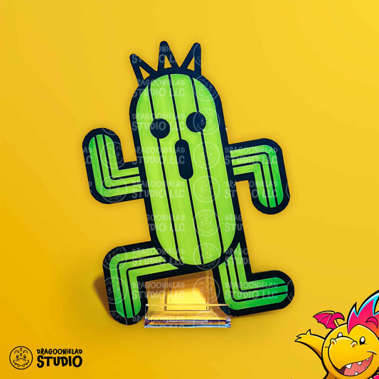 Cactuar - FF7 3D Printed Art