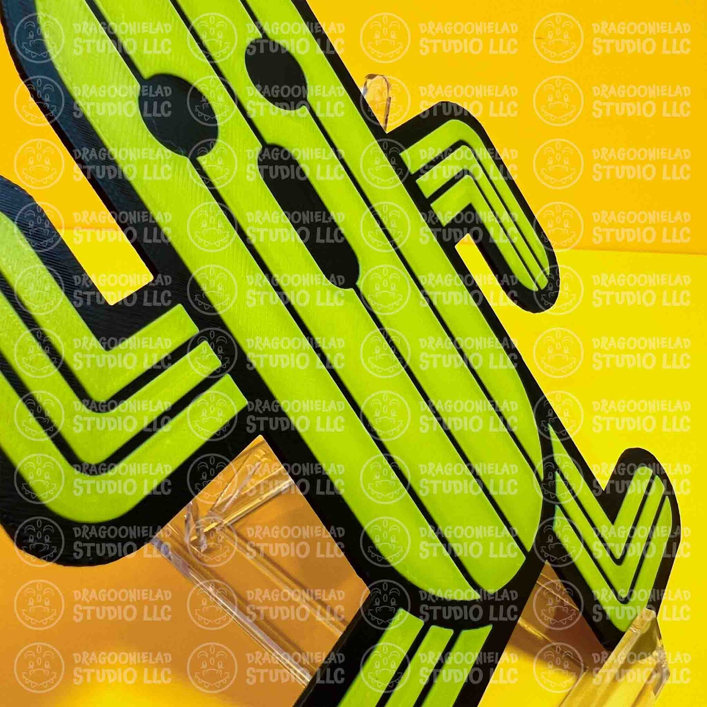 Cactuar - FF7 3D Printed Art