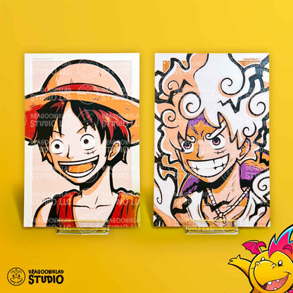 King Of The Pirates - One Piece 3D Printed Art