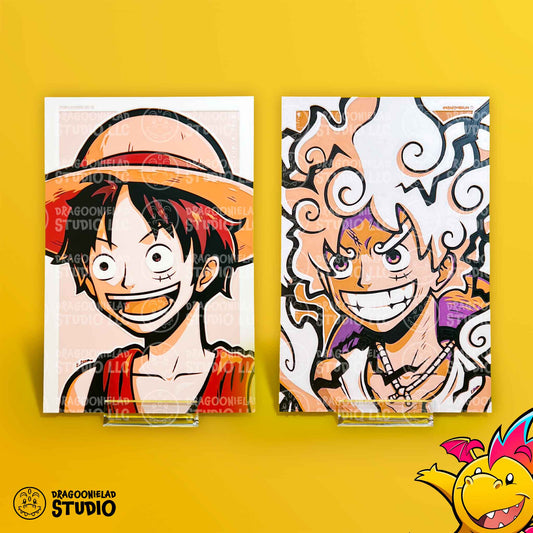 King Of The Pirates - One Piece 3D Printed Art