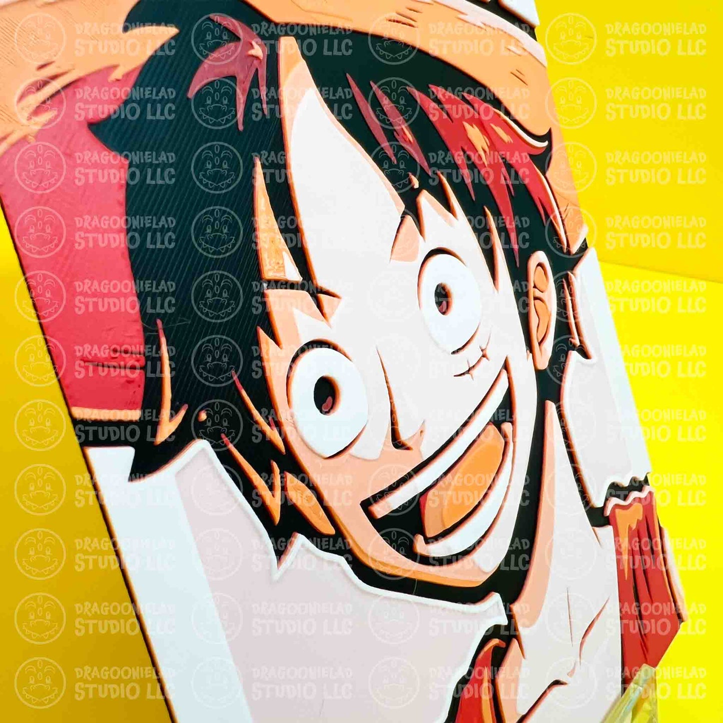 King Of The Pirates - One Piece 3D Printed Art