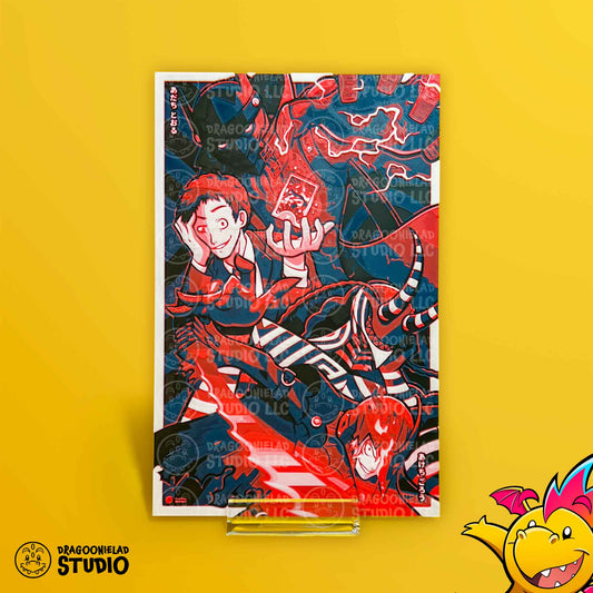 The Two (Egotistic) Detectives - Persona 3D Printed Art