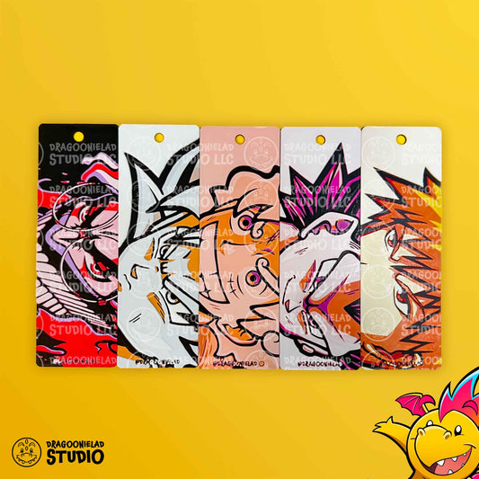 Anime Bookmarks - Anime 3D Printed Art