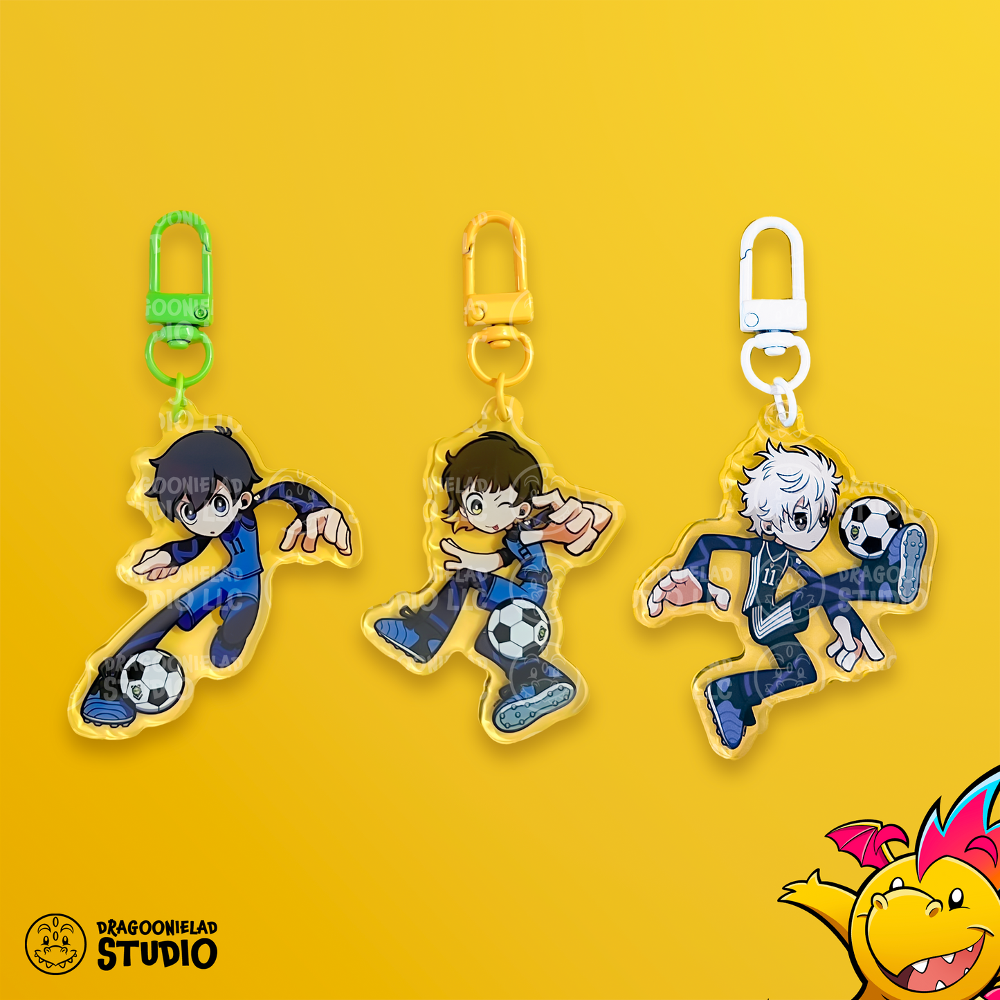 Japan's Best Striker - Tactica Blue Lock Charms