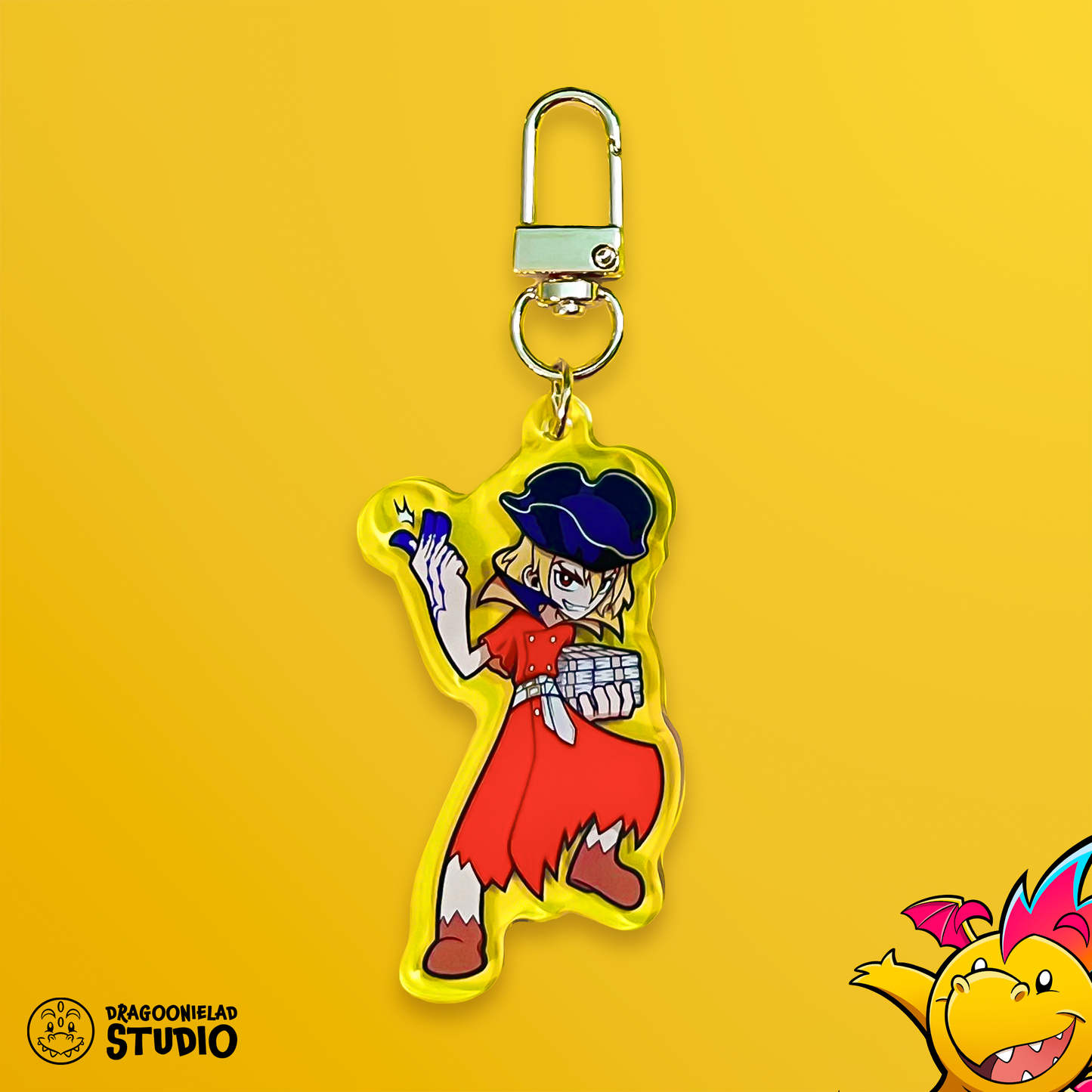 The Greedy Captain - Tactica Dr.Stone Keychain/Charm