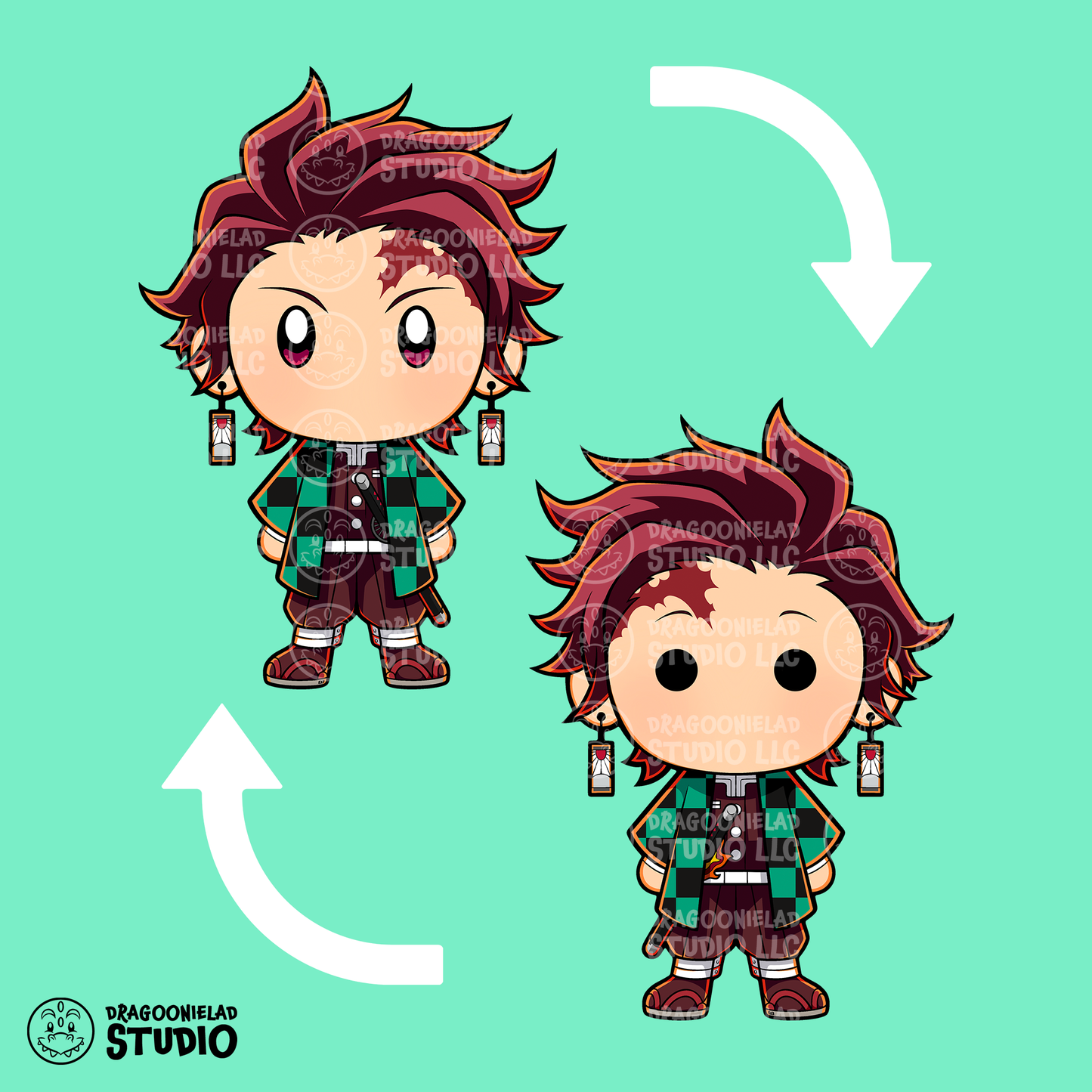 Taisho Era Demon Hunters - Super Chibs Demon Slayer Acrylic Standees