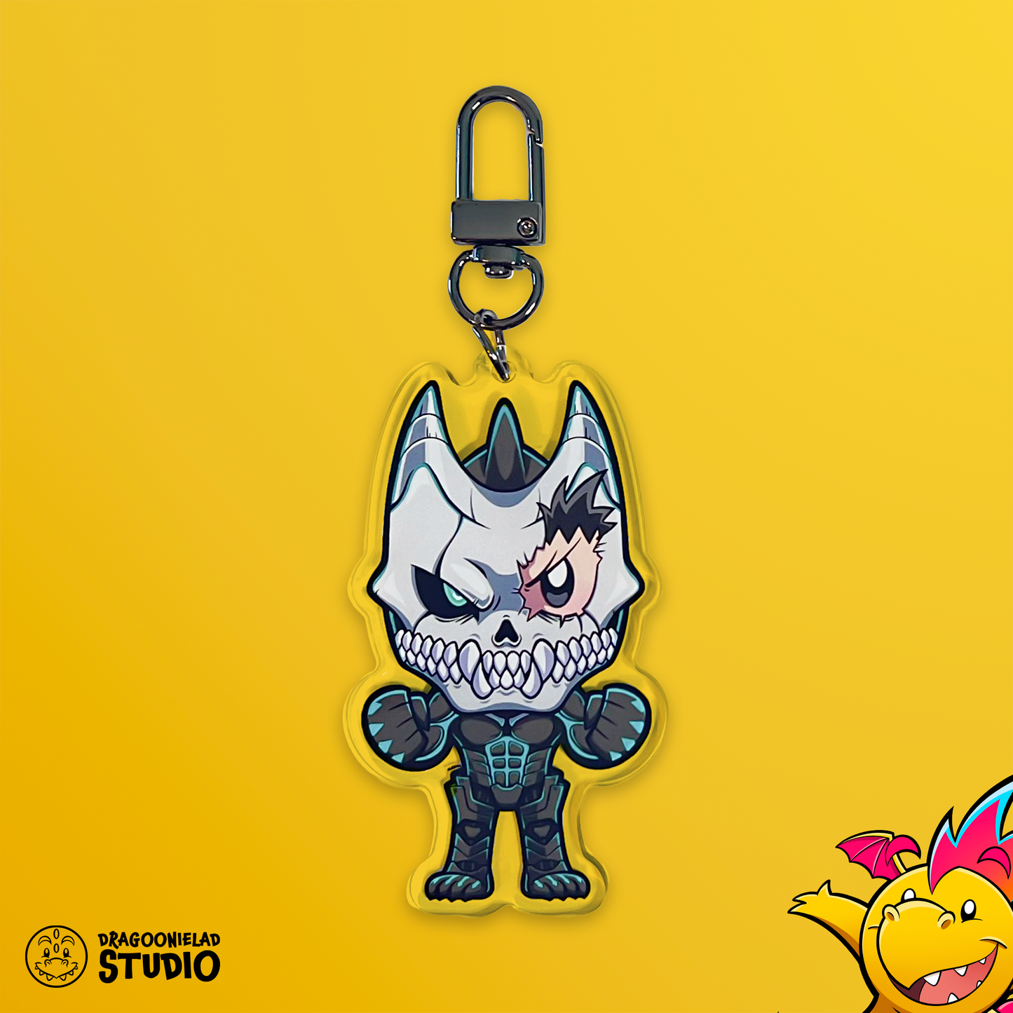 Kaiju Comrade - Chibi Kaiju No. 8 Charm