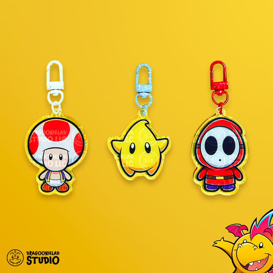 Super Kingdoms' Residents - Super Chibs Super Mario Charms