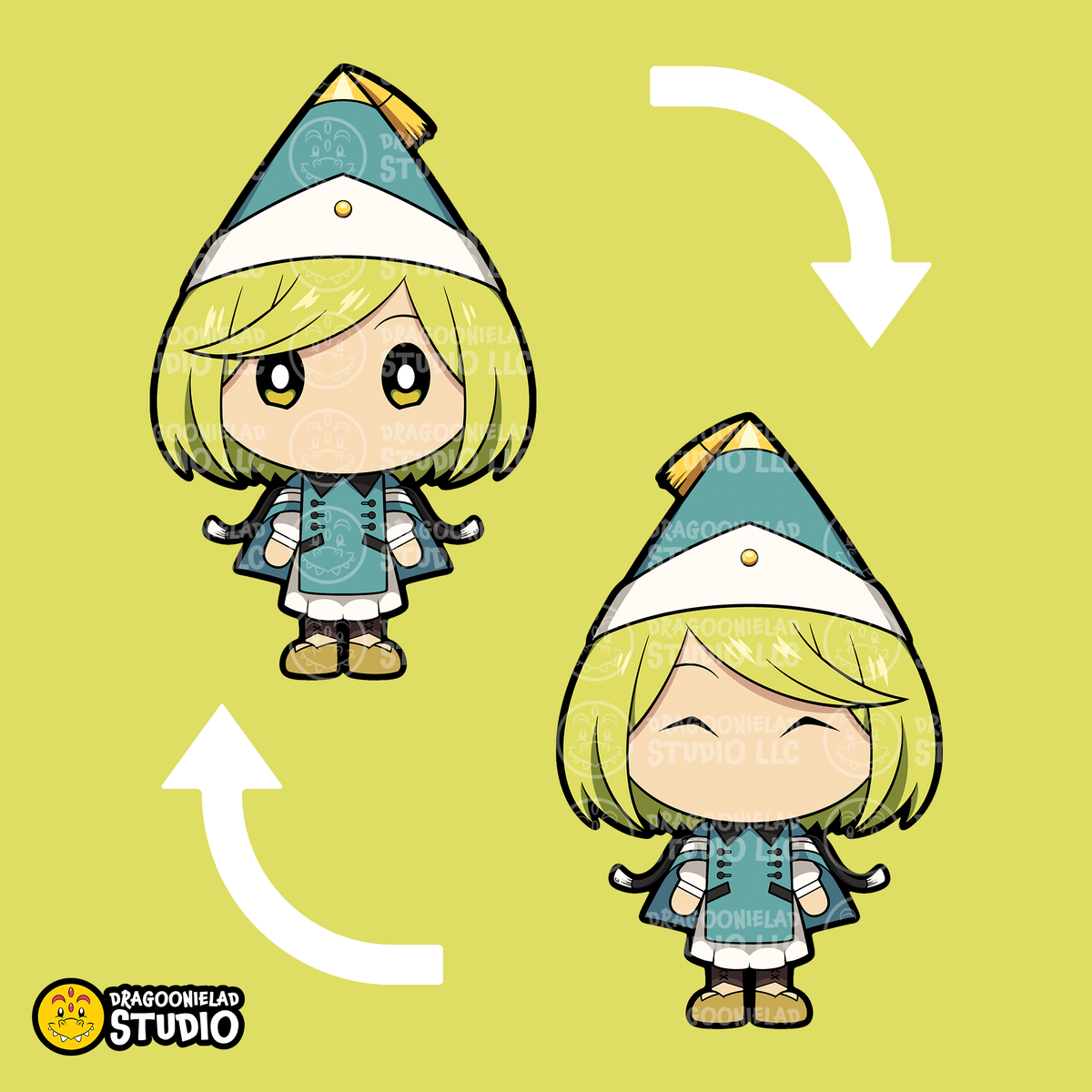 The Witches of Zozah TiniToonies - Witch Hat Atelier Keychains/Charms